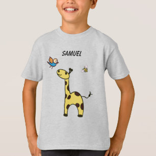niedliche kleine Giraffe mit Ballons T - Shirt