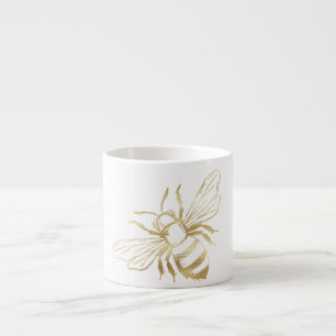 Niedliche Kleine Goldene Biene Espresso Tasse