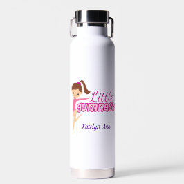 Niedliche Kleine Gymnast Pink Custom Gymnastik Kin Trinkflasche