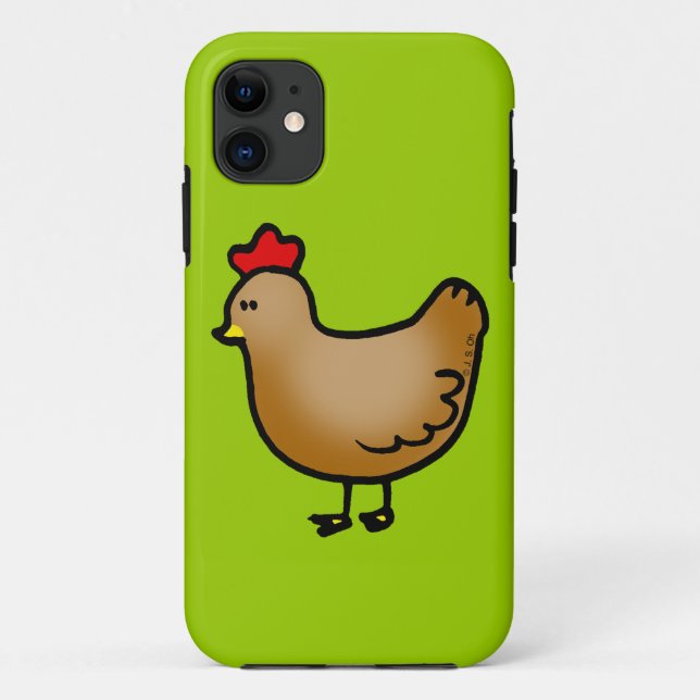 Niedliche kleine Henne Case-Mate iPhone Hülle (Rückseite)