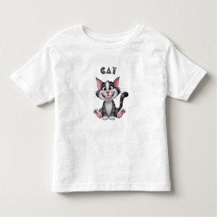 Niedliche kleine Katze Kleinkind T-shirt