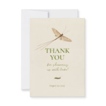 Niedliche kleine Liebe Bug Baby Dusche Danke