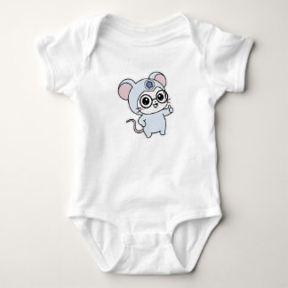 Niedliche kleine Maus Baby Strampler