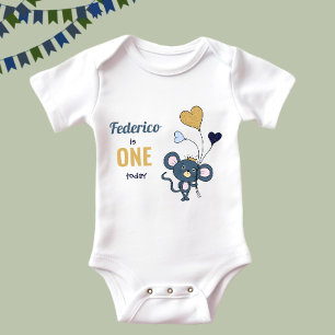 Niedliche kleine Maus Baby Strampler
