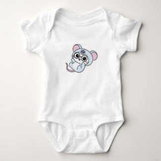 Niedliche kleine Maus Baby Strampler