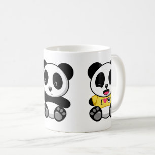 Niedliche kleine Pandas Tasse