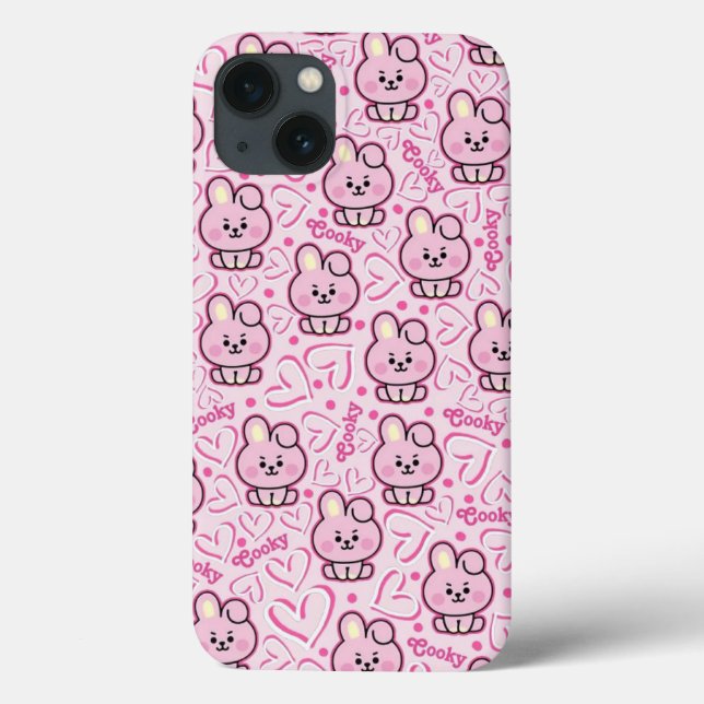 niedliche kleine rosa Kaninchen Case-Mate iPhone Hülle (Rückseite)