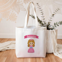 Niedliche kleine rosa Prinzessin Kids