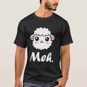 Niedliche kleine Schafe zitieren einfache Tiere al T-Shirt