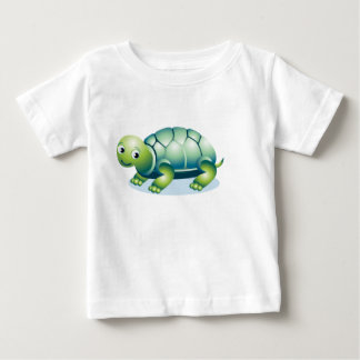 Niedliche kleine Schildkröte KRW Baby T-shirt