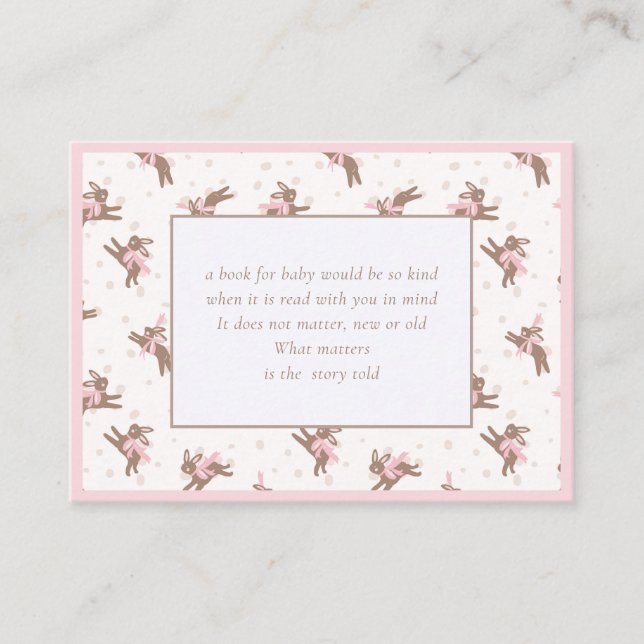 Niedliche kleine, sonnige Bücher für die Babyverpa Begleitkarte (Vorderseite)