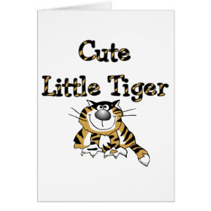Niedliche kleine Tiger-T-Shirts und Geschenke