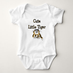 Niedliche kleine Tiger-T-Shirts und Geschenke Baby Strampler