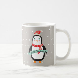 Niedliche kleine Weihnachtspenquin Pesonalized Kaffeetasse