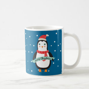 Niedliche kleine Weihnachtspenquin Pesonalized Tasse