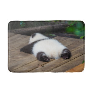 Niedliche Kleintiere   Baby Giant Panda Schlafen Badematte