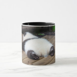 Niedliche Kleintiere   Baby Giant Panda Schlafen Tasse