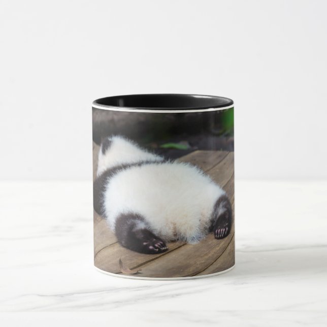 Niedliche Kleintiere | Baby Giant Panda Schlafen Tasse (Zentrum)
