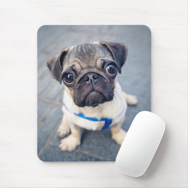 Niedliche Kleintiere | Baby Mops Mousepad (Mit Mouse)