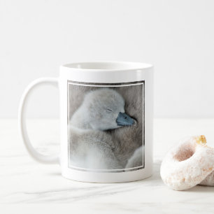 Niedliche Kleintiere   Baby Mute Swan Kaffeetasse