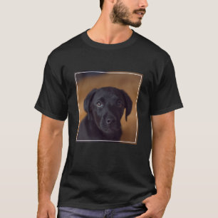 Niedliche Kleintiere   Black Labrador Puppy T-Shirt