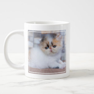 Niedliche Kleintiere   Calico Persian Kitten Jumbo-Tasse