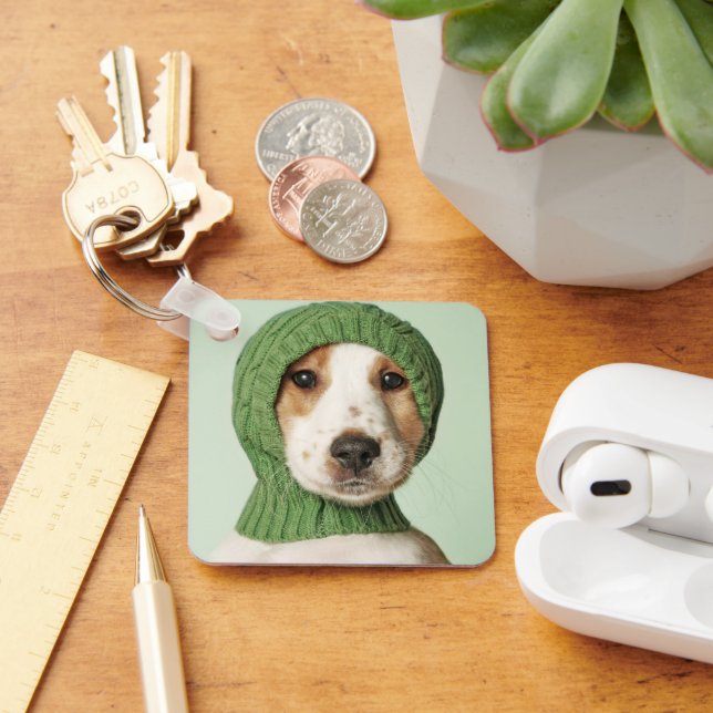 Niedliche Kleintiere | Cocker Spaniel Puppy Schlüsselanhänger (Schreibtisch)