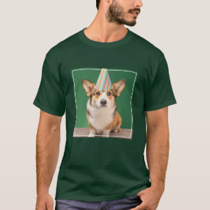 Niedliche Kleintiere   Corgi Birthday Welppy T-Shirt