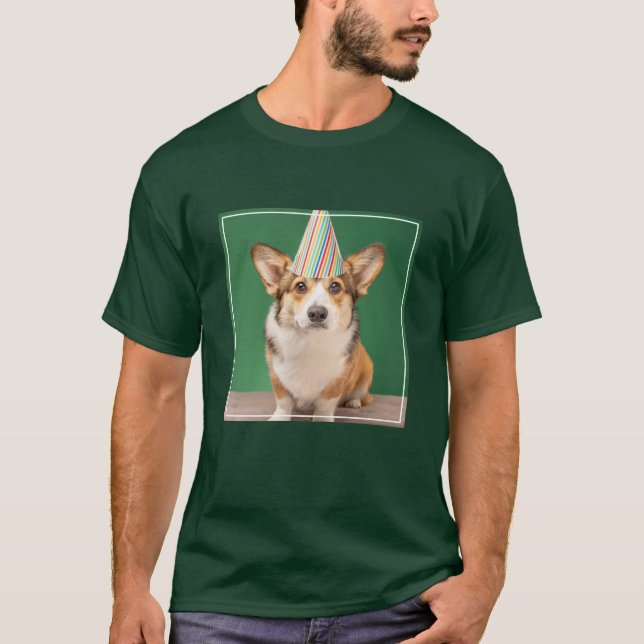 Niedliche Kleintiere | Corgi Birthday Welppy T-Shirt (Vorderseite)