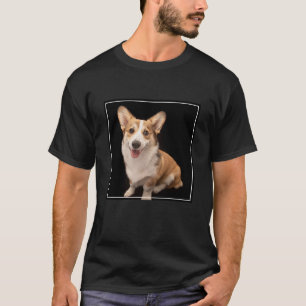 Niedliche Kleintiere Corgi Puppy Smile T-Shirt