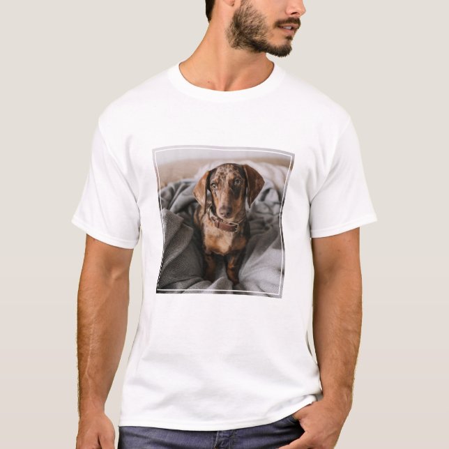 Niedliche Kleintiere | Dackel Schokolade T-Shirt (Vorderseite)