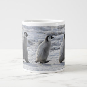 Niedliche Kleintiere Drei Kaiserpinguin - Chicks Jumbo-Tasse
