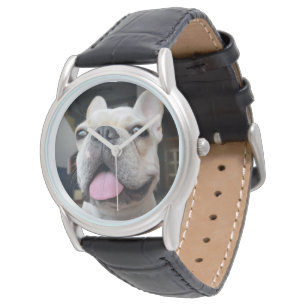 Niedliche Kleintiere   French Bulldog Face Armbanduhr