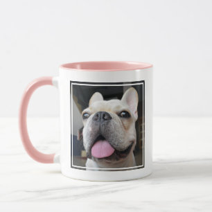 Niedliche Kleintiere   French Bulldog Face Tasse