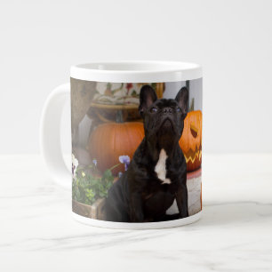 Niedliche Kleintiere   French Bulldog Halloween Jumbo-Tasse