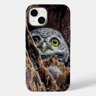 Niedliche Kleintiere Gepunktete Owlet Case-Mate iPhone 14 Hülle