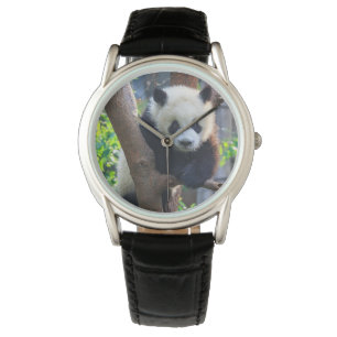 Niedliche Kleintiere Giant Panda Cub Armbanduhr