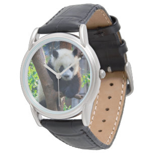 Niedliche Kleintiere   Giant Panda Cub Armbanduhr