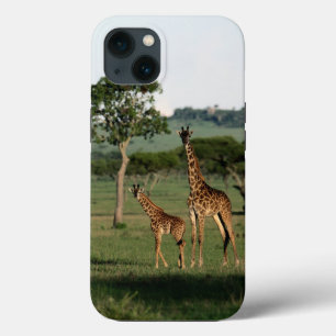 Niedliche Kleintiere   Giraffe Calf & Mama Case-Mate iPhone Hülle