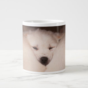 Niedliche Kleintiere Golden Retriever Snuggg Jumbo-Tasse