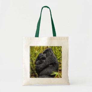 Niedliche Kleintiere Gorilla & Baby Tragetasche