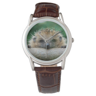 Niedliche Kleintiere   Igel Lächeln Armbanduhr