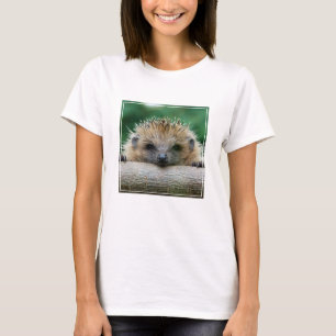 Niedliche Kleintiere   Igel Lächeln T-Shirt