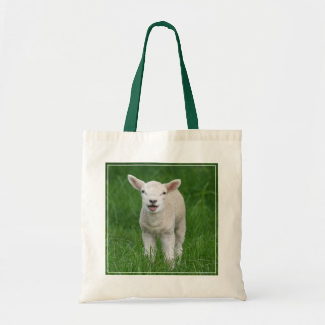 Niedliche Kleintiere | Lil Lamb Tragetasche (Vorne)