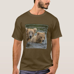 Niedliche Kleintiere   Mama Bear & Ihre Cubs T-Shirt