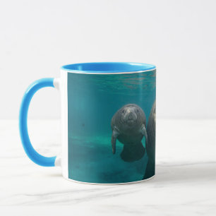 Niedliche Kleintiere   Manatee & Baby Tasse