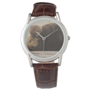Niedliche Kleintiere Neugeborene Otter Pup Armbanduhr