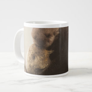 Niedliche Kleintiere   Neugeborene Otter Pup Jumbo-Tasse