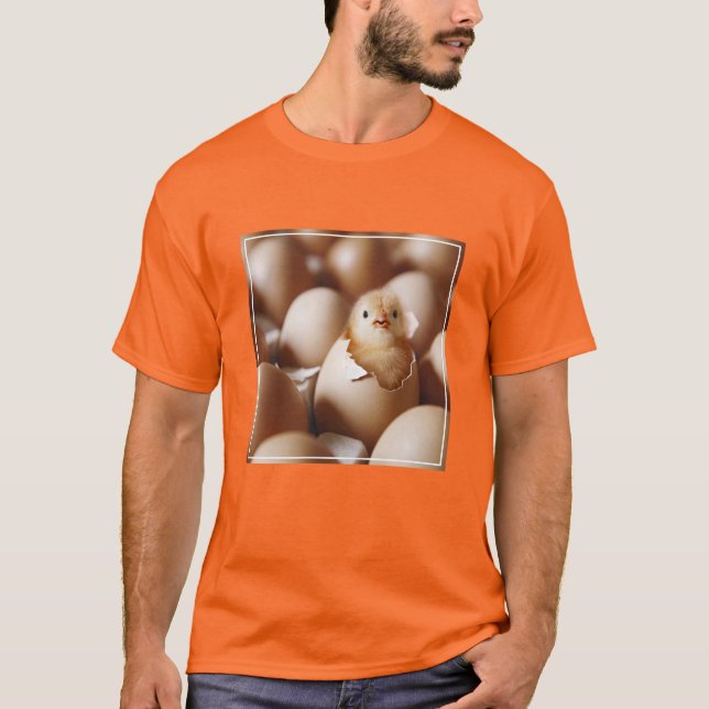 Niedliche Kleintiere | New Baby Chick T-Shirt (Vorderseite)