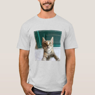 Niedliche Kleintiere Niedlich Tabby Kitten T-Shirt
